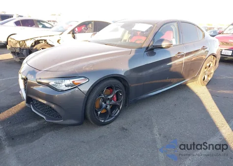 2019 Alfa Romeo Giulia Ti Sport Rwd z USA, uszkodzony, nr VIN ZARFAMBN3K7603984